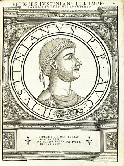 Iustinianus I, illustrazione da 